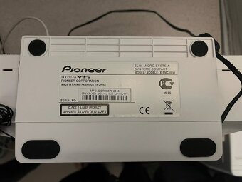 Mikrosystém Pioneer X-SMC00-W PC 4 tis - 3