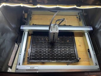 Laser ikier K1 Ultra+ R2 otočný nástavec a odsávací box - 3