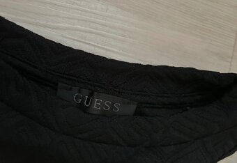 Černé šaty guess, vel.S, NOVÉ - 3