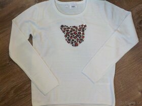 Mikiny pro holčičku vel. 146/152, 134/140 zn H&M.. - 3