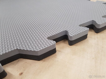 Fitness podložka puzzle TATAMI - EXTRA SILNÁ 2cm, 60x60cm - 3