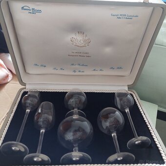 Moser sklenicky set - 3