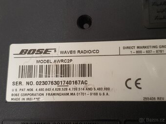 hifi BOSE, rádio a CD, na servis - 3