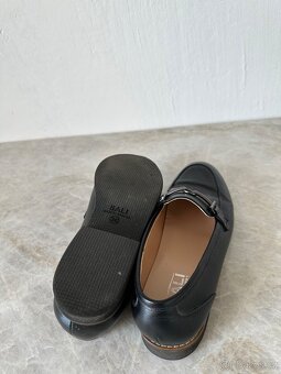 černé kožené mokasíny vel 36 - 3