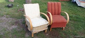 Křesla Halabala na opravu pevné kostry - 3