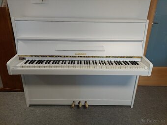 pianino bílý lak - prodej nebo možnost zapůjčení, Lanškroun - 3