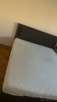 Postel s LED osvětlením s matrací, 160x200 cm (LZE I BEZ MAT - 3