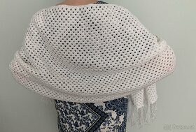 Háčkovaný pléd, výběr z více barev - doprava zdarma - 3