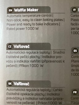 Nový vaflovač Sencor v originálním balení - 3