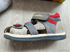 Dětské kožené sandálky Baťa, vel. 25 - 3