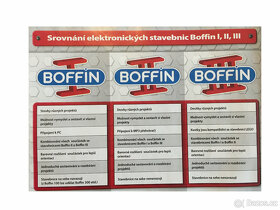 Stavebnice BOFFIN II. 3D Electronic kit 60 dílů/159 projektů - 3