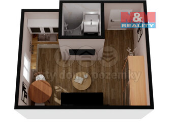 Prodej bytu 1+kk,25 m²,Klášterec nad Ohří, ul. Pod Stadionem - 3