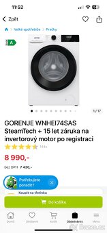 Pračka Gorenje - 3