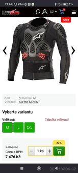 Chránič těla Alpinestar Bionic Tech V2 - 3