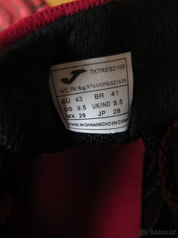 boty orig. zn. TREK červeno šedivo černé,vel. 43,málo nošené - 3
