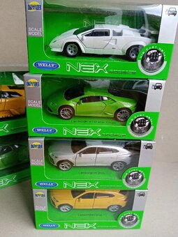 Lamborghini- Welly 1:24, 1:34-39, nové - 3