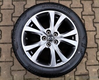 Alu kola originál Mazda CX-30 5x114,3 R18 KRÁSNÁ SADA - 3