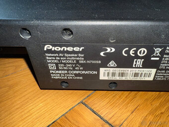 TV Samsung UE75F6375SB a Soundbar Pioneer SBX N700 - 3