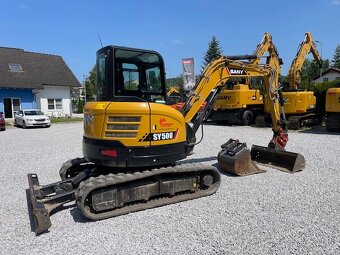 SANY SY50U - použité pásové rypadlo - 3
