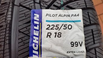 NOVÉ zimní pneumatiky MICHELIN 225/50 R18 99V XL 2KS - 3