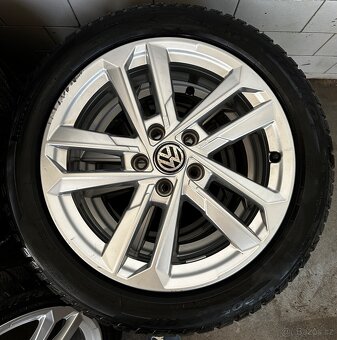 5x112 R17 6,5J ET43 + 205/50 R17 zimné - 3