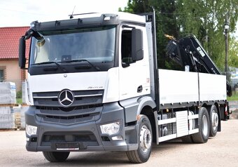 Mercedes-Benz Antos 2548 - 6x2 - Valník+HR-HIAB XS 144 HIDUO - 3