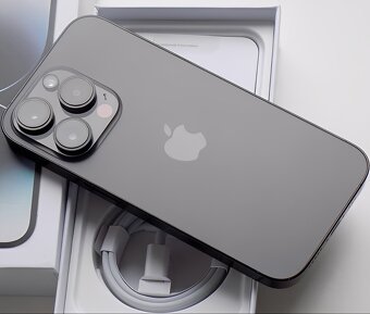 iPhone 14 Pro Max Space Black BATERIE 100% TOP - 3