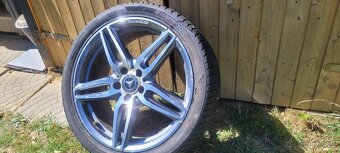 Prodám elektrony 5X112 R19 originál mercedes AMG dvourozmer - 3