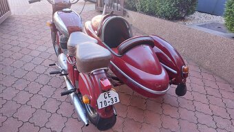 Jawa 350/354-06 kývačka rok 63+ sidecar - 3