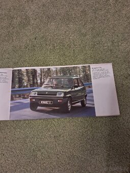 Prospekt Renault, modelový rok 1980 - 3