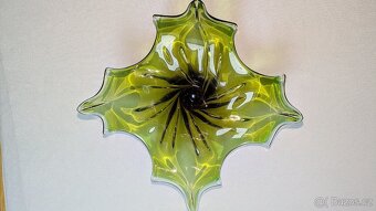 Skleněná mísa - hutní sklo - 3