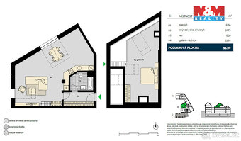 Prodej byt 2+kk, 96 m2, Střížkov - 3