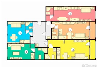 Prodej bytu, 90 m2 + 12 m2, Praha 9 - Černý Most - 3