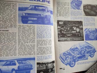 JAWA SOUTĚŽNÍ ENDURO, MZ 250, MZ 150, 125, VW Polo časopis A - 3