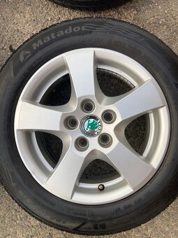 Alu 5x100, Škoda Fabia r14 185/60 r14 - 3