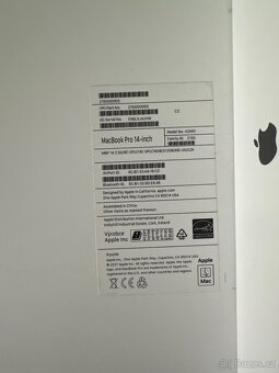 Dvě krabice MacBook Pro 14“ (8GB/512GB) - 3