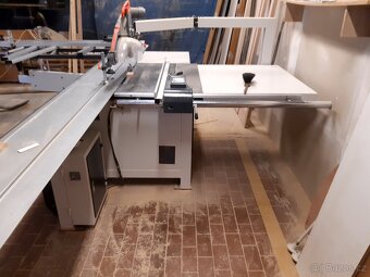 Formátovací pila s 4000 x 410 mm posuvným stolem. - 3