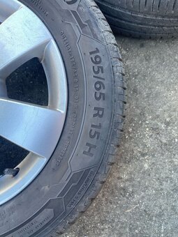 Alu kola 5x112 r15 Škoda originál - 3