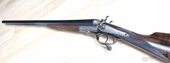 LUXUS.ANGLICKÁ BROKOVNICE J&W TOLLEY HAMMER CAL.12/65+NITRO+ - 3