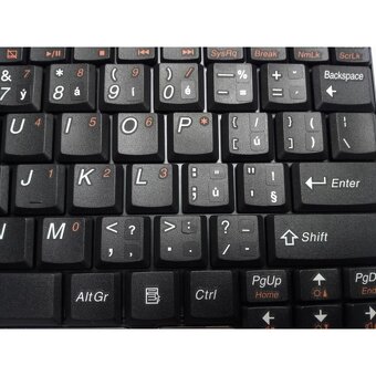 česká klávesnice Lenovo IdeaPad S10-2 S10-2C S10-3C S11 čern - 3