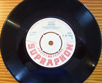 SP deska P.Spálený 1970-Dáma při těle, Zbrojnoš/54/ - 3