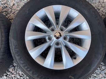 Sada originálních kol Škoda CASTOR R16 5x112 - 3
