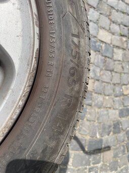 Letní sada kol 14x5,5J 4x100 originál Nissan - 3