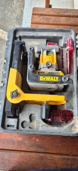Akumulátorový Dewalt hor.rotační laserový nivel. - 3