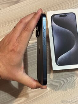 Apple iPhone 15 Pro Blue Titanium - 3