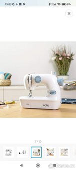 Šicí stroj Solac SW8220 Coton 12.0 bílý - 3