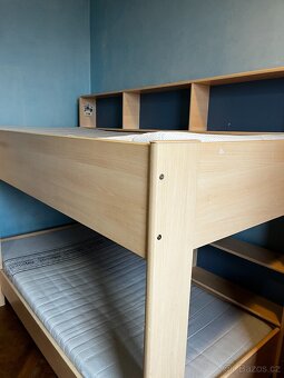 Dvoupatrová bytelná postel 2x90 - 3