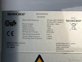 Odvlhčovač vzduchu. - 3