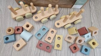 Dřevěný vláček Little Dutch - 3