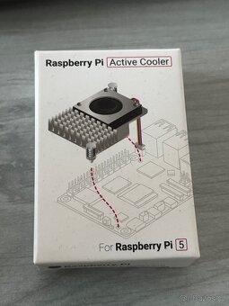 Raspberry Pi 5 active cooler chladič - 3